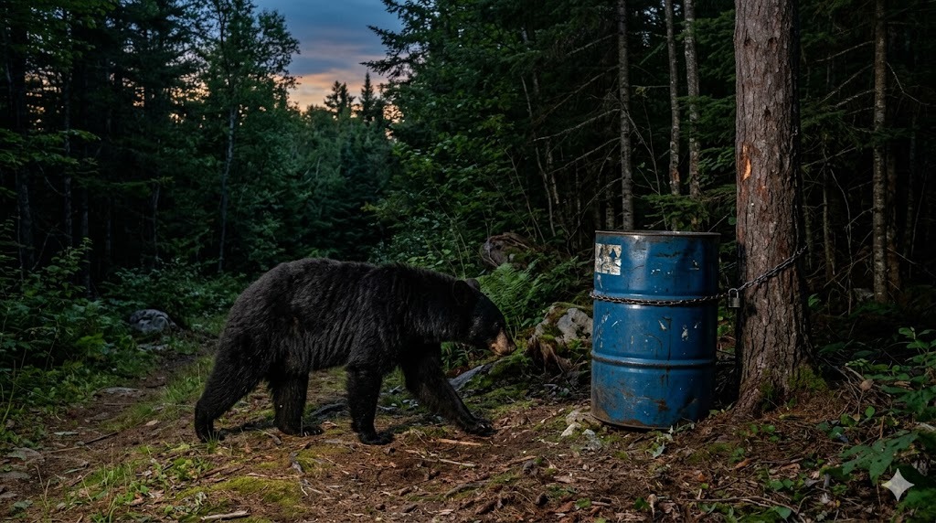 Bear Hunting with Bait
