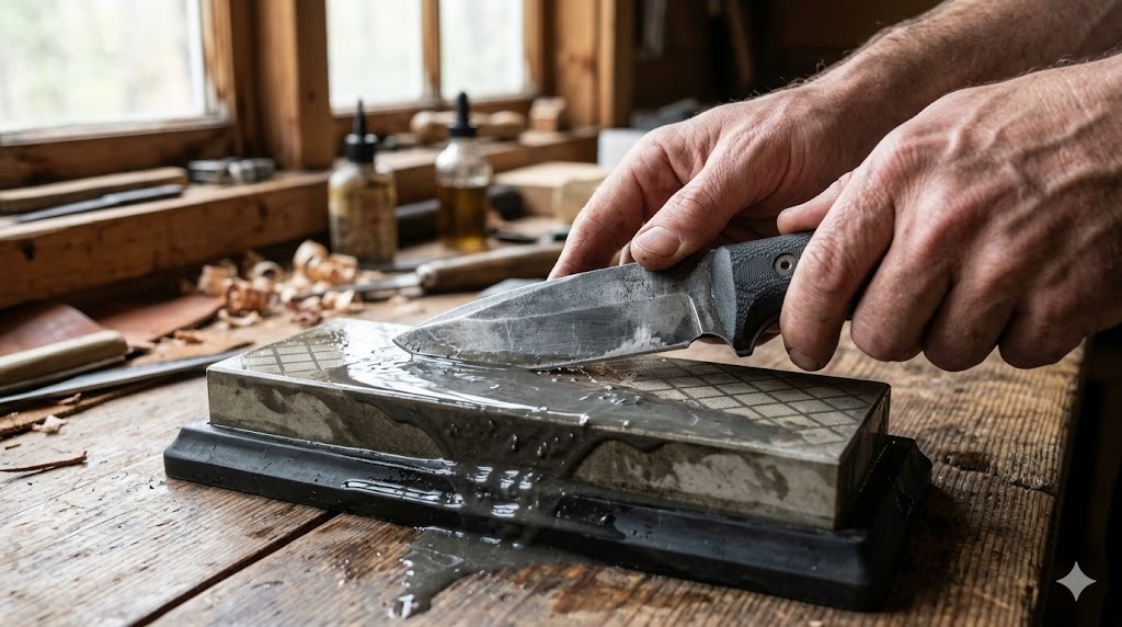 How to Sharpen a Hunting Knife