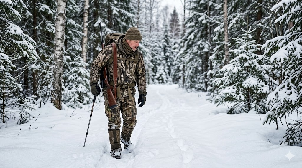 Hunting in Cold and Snow