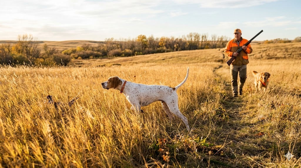 Upland Bird Hunting with Dogs