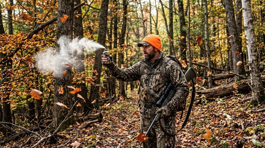 Wind and Scent Control for Hunters