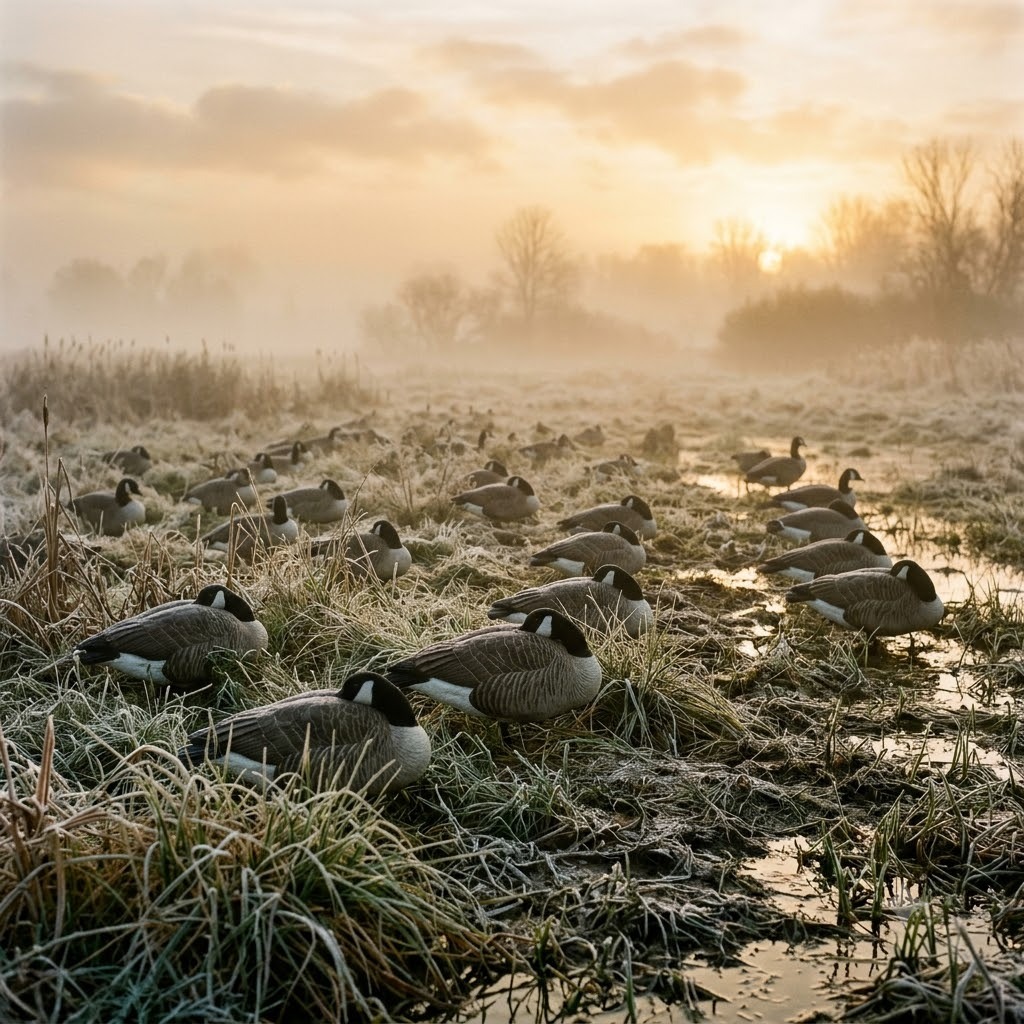 Sleeper Shell Goose Decoys