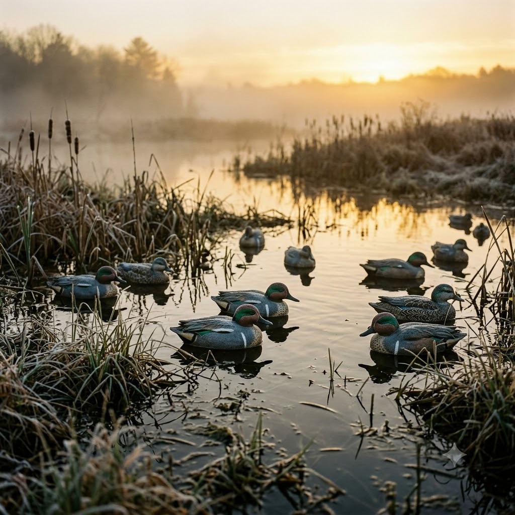 Teal Decoys