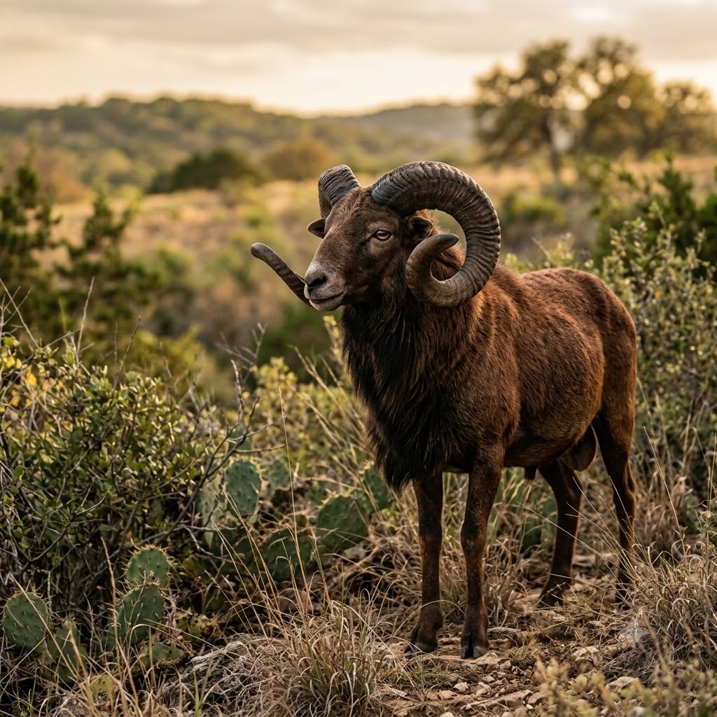 Corsican Ram (Ovis aries (feral hybrid))