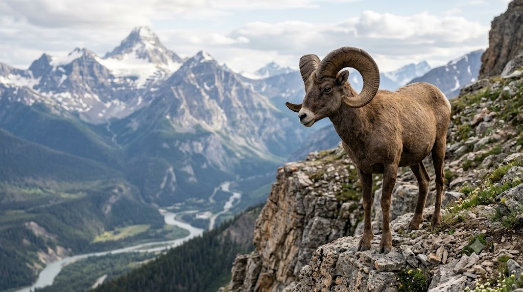 Rocky Mountain Bighorn Sheep