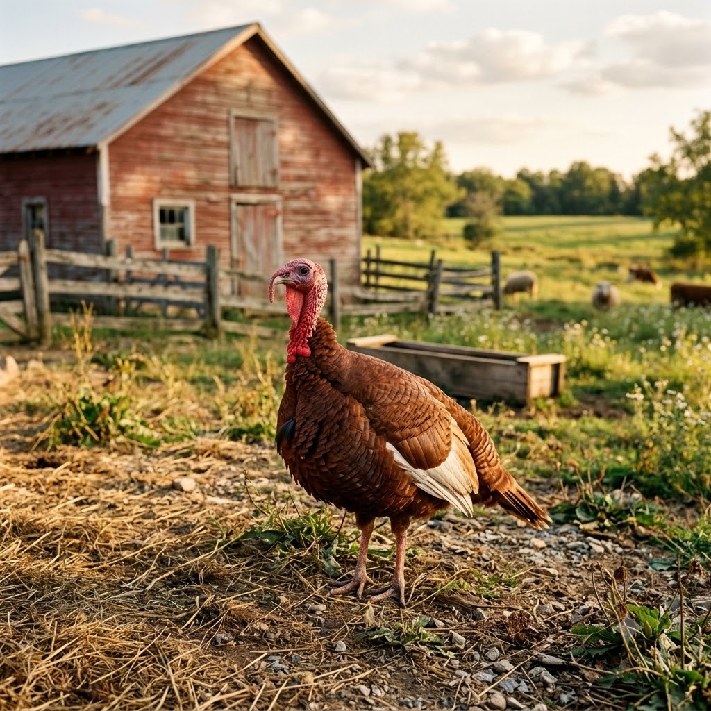 Bourbon Red Turkey