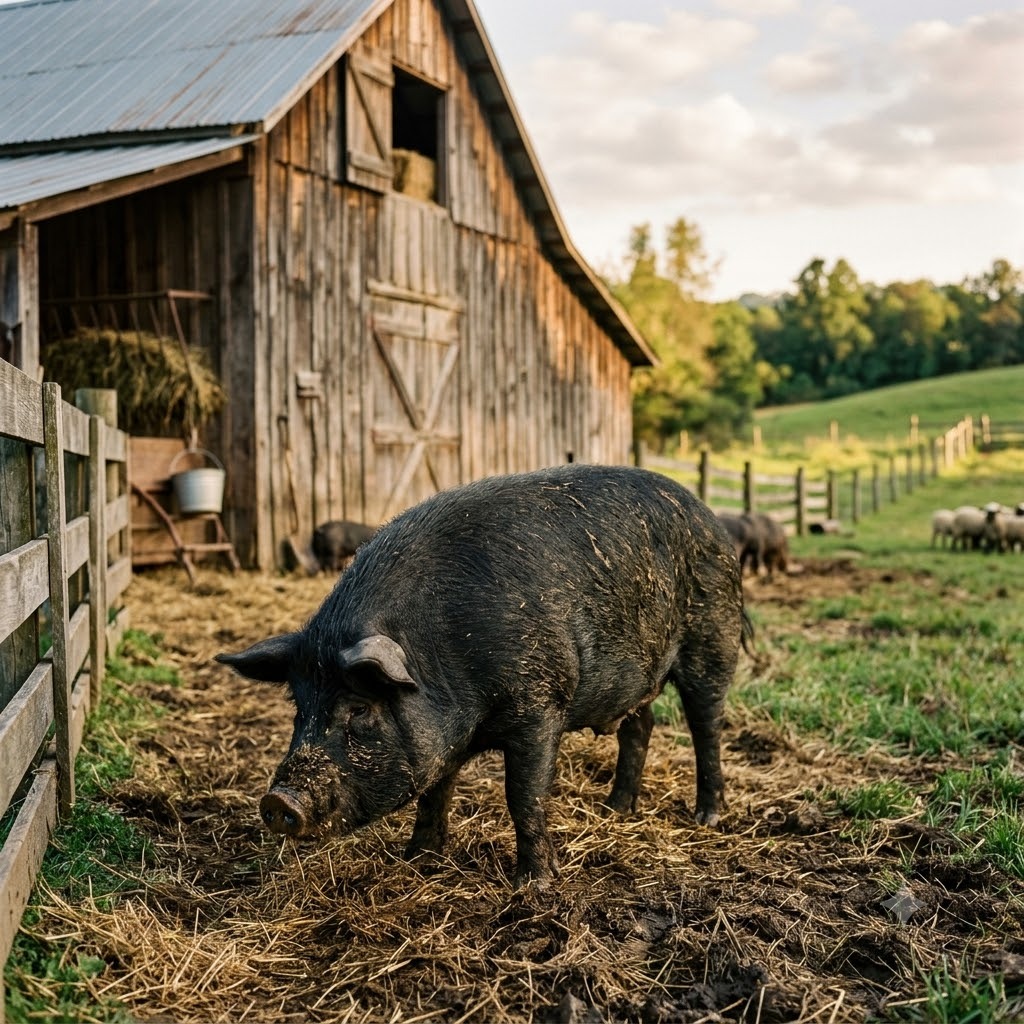 Large Black Pig