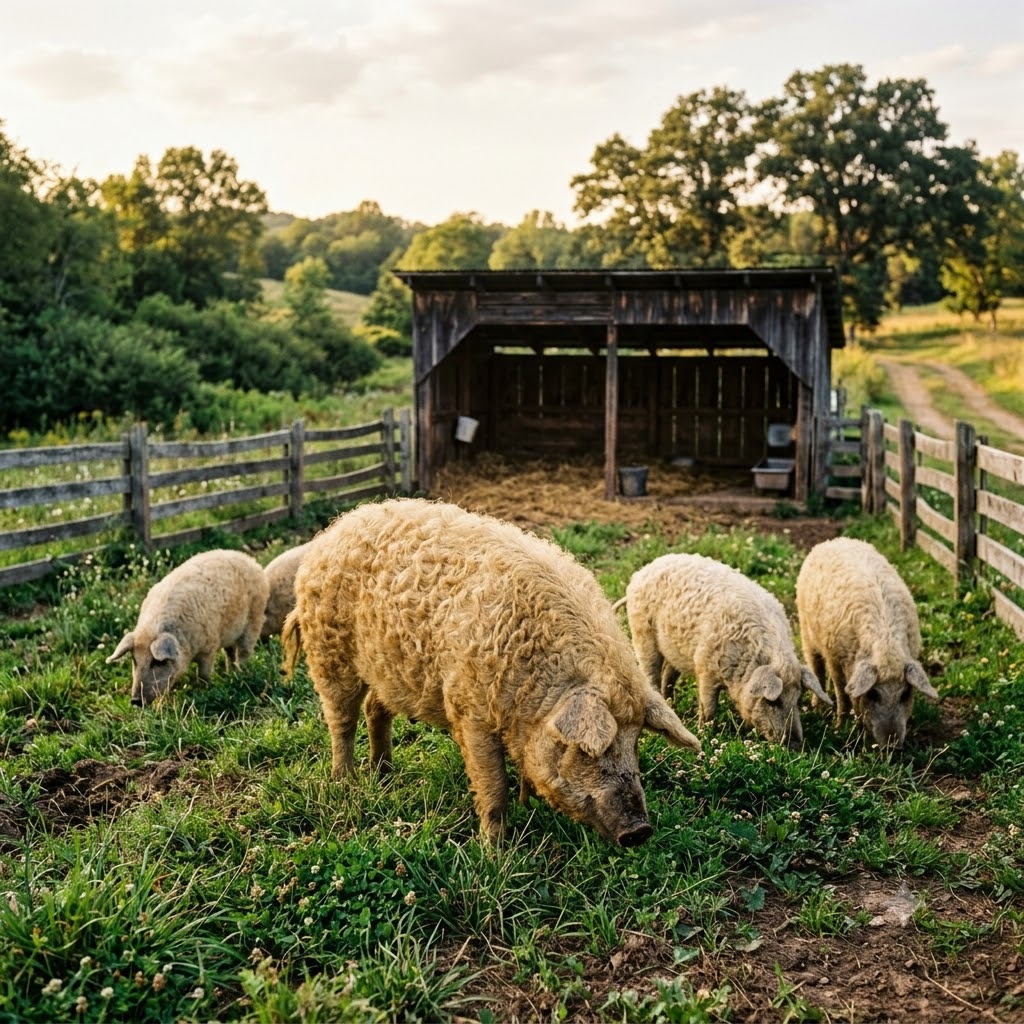 Mangalitsa Pig