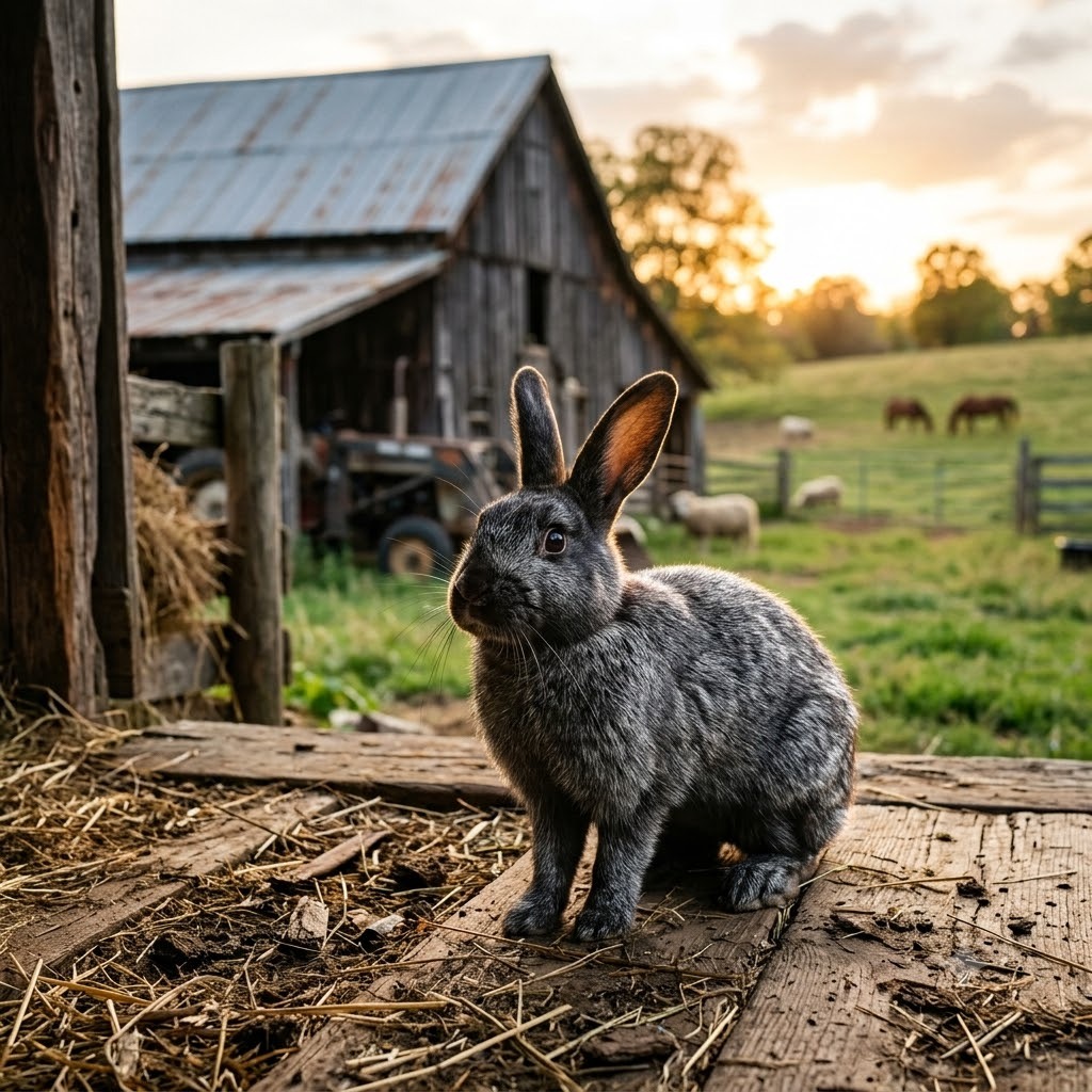 Silver Fox Rabbit
