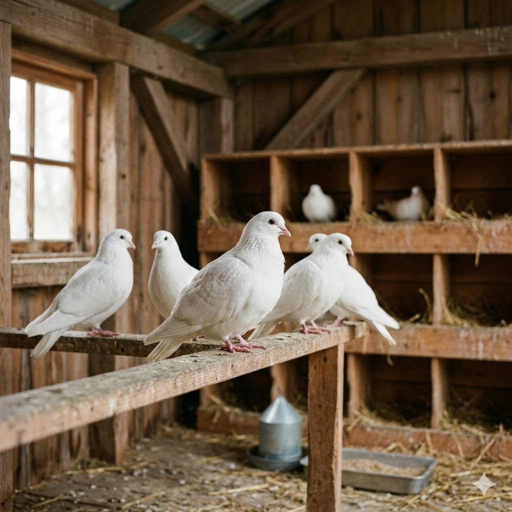 Squab Pigeons
