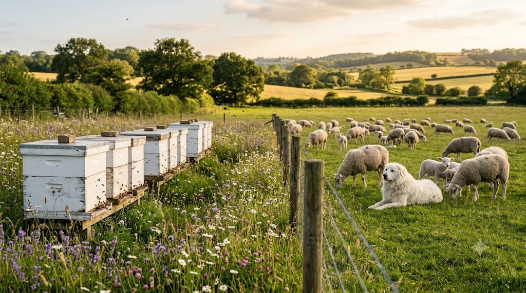 Bees and guardian animals