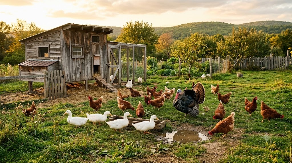 Homestead poultry