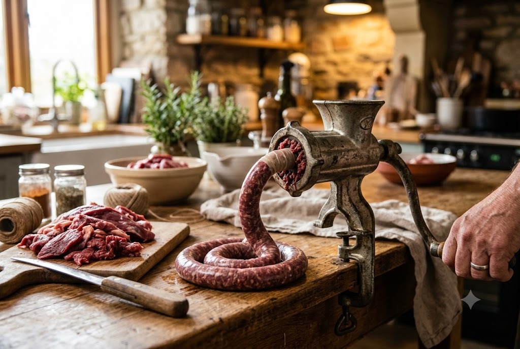 Sausage & grinding