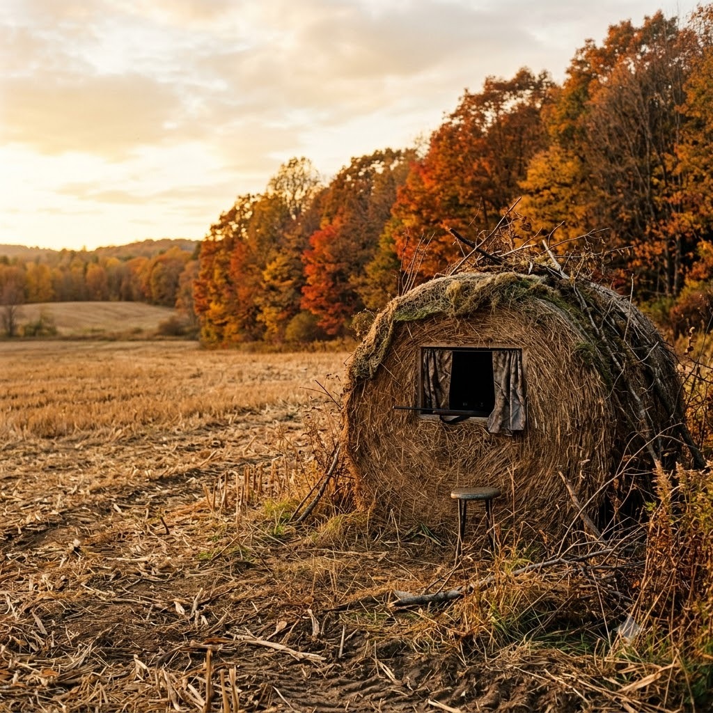 Hay Bale Blind