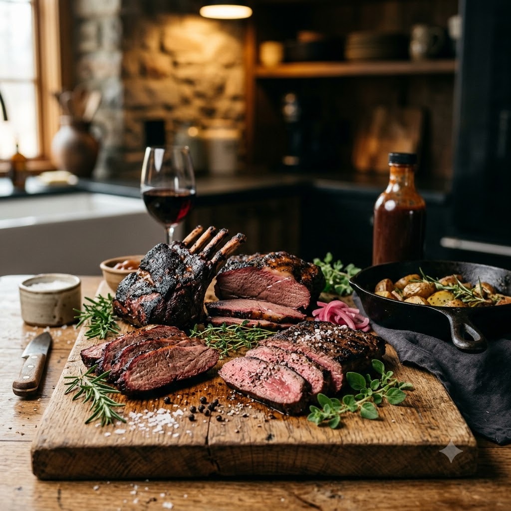 Ribs, Brisket & Flank